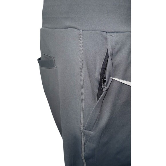 32 Degrees Athletic Shorts Flat Front Zippered Pockets Mens Size Large Gray New - Picture 4 of 7